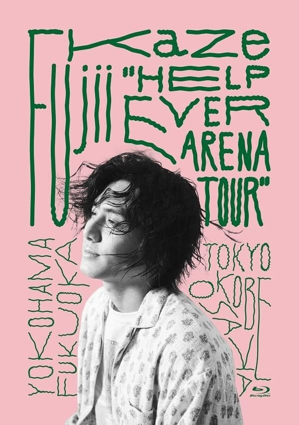 Fujii Kaze HELP EVER ARENA TOUR & Documentary Heat Blu-ray Photobook Japan NEW