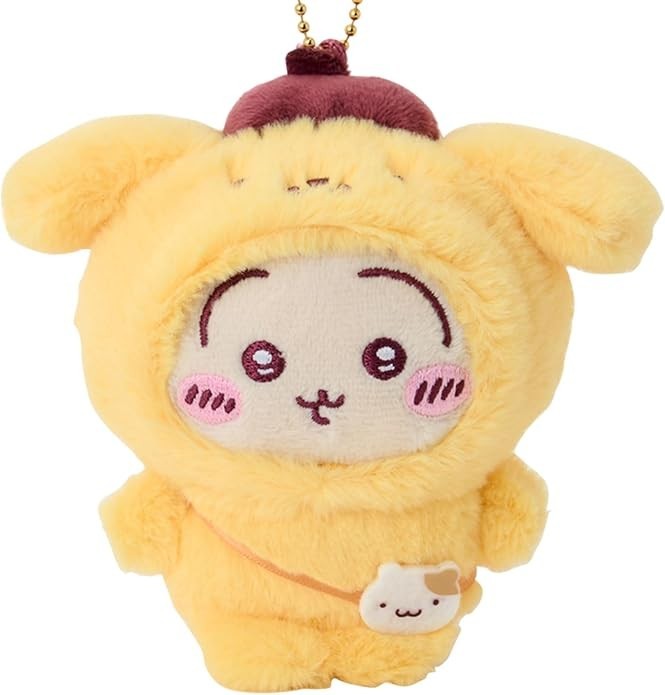 Sanrio 826723 Chiikawa Mascot Holder (Rabbit)  Pompom Pudding  Polyester NEW