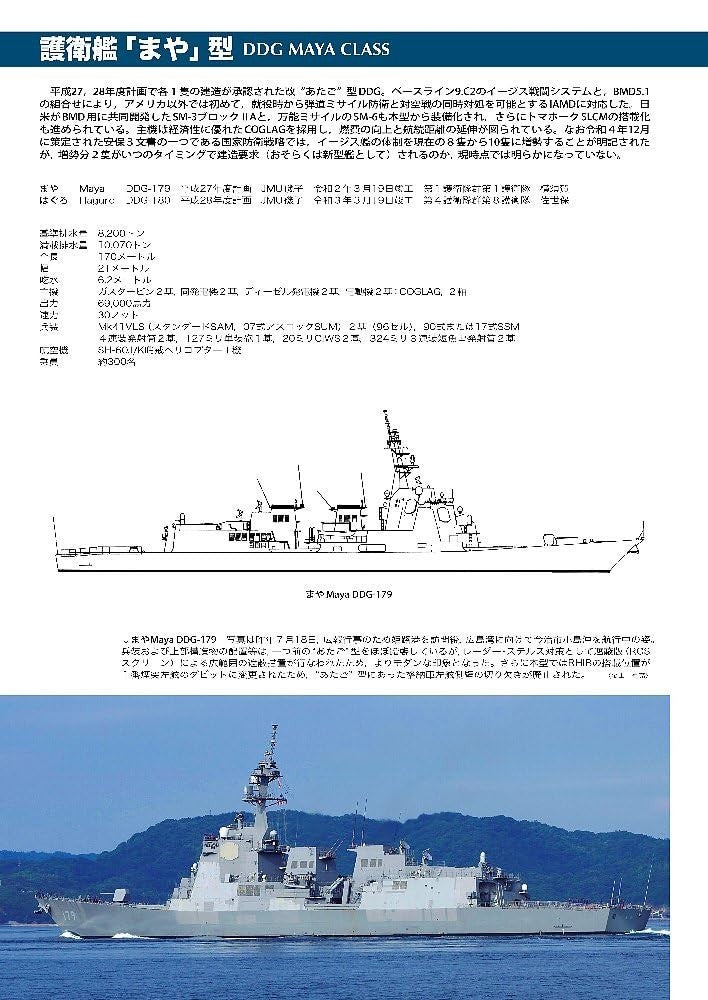 Worlds Ships: Japan Maritime Self-Defense Force 2025-2026 July 2025 Special NEW