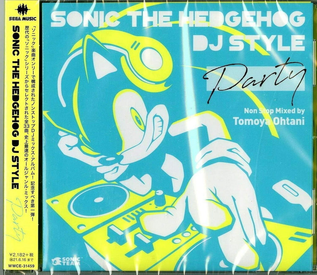CD New JAPAN CD Sonic The Hedgehog DJ Style PARTY