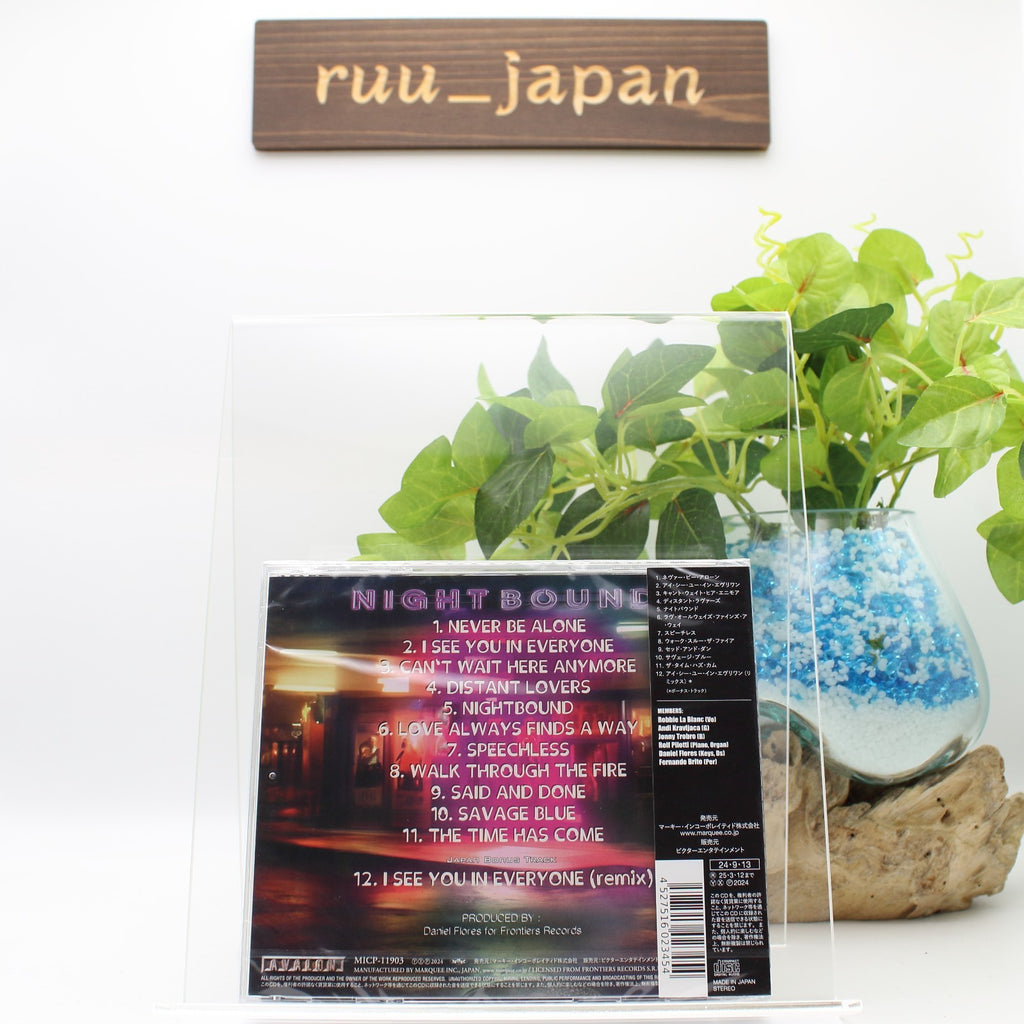 New FIND ME NIGHTBOUND WITH BONUS TRACK  2024 JAPAN CD