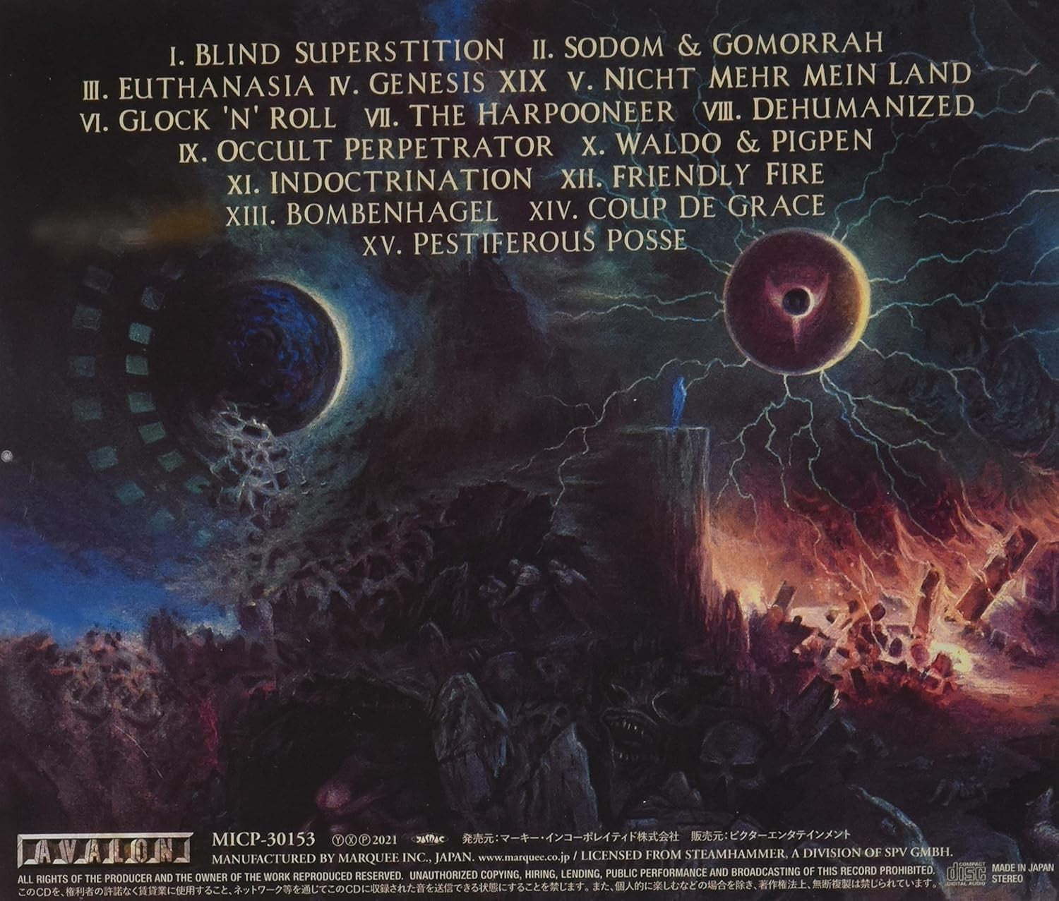 CD New SODOM GENESIS XIX SPECIAL EDITION WITH BONUS TRACKS  JAPAN SHM