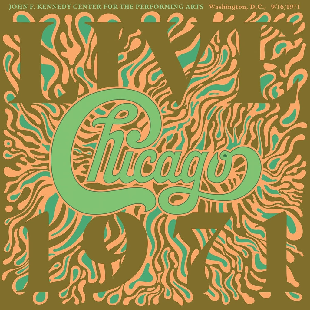 New Chicago LIVE 3 CD At The John F. Kennedy Center 9/16/1971 Japan OBI