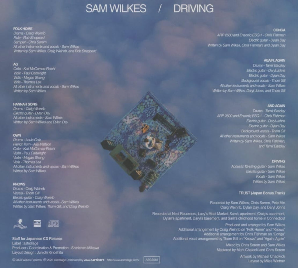 Sam Wilkes DRIVING Japan Music CD Bonus Track NEW