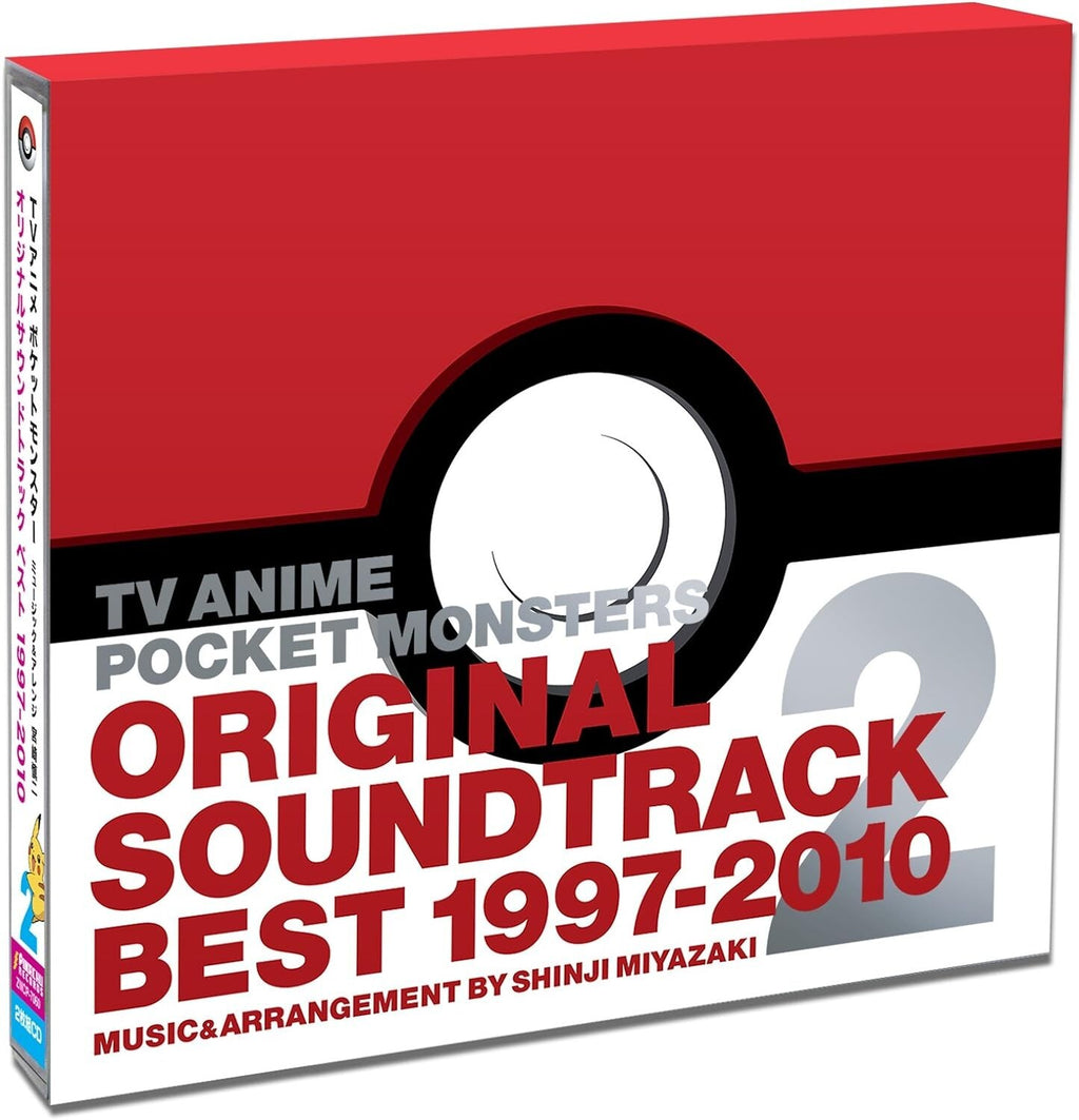 Pocket Monsters Original Sound Track Best 1997-2010 VOL.2 JAPAN CD NEW