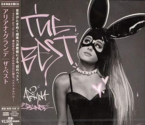 2017 JAPAN CD ARIANA GRANDE THE BEST 18 Tracks Best Album Japan Only NEW