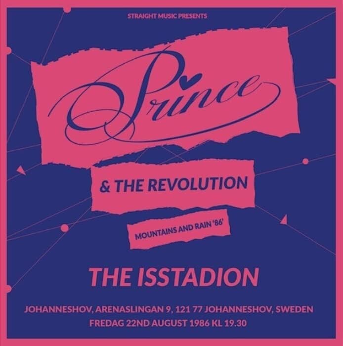 New PRINCE AND THE REVOLUTION-Mountains And Rain Live In 86-Japan CD Obi