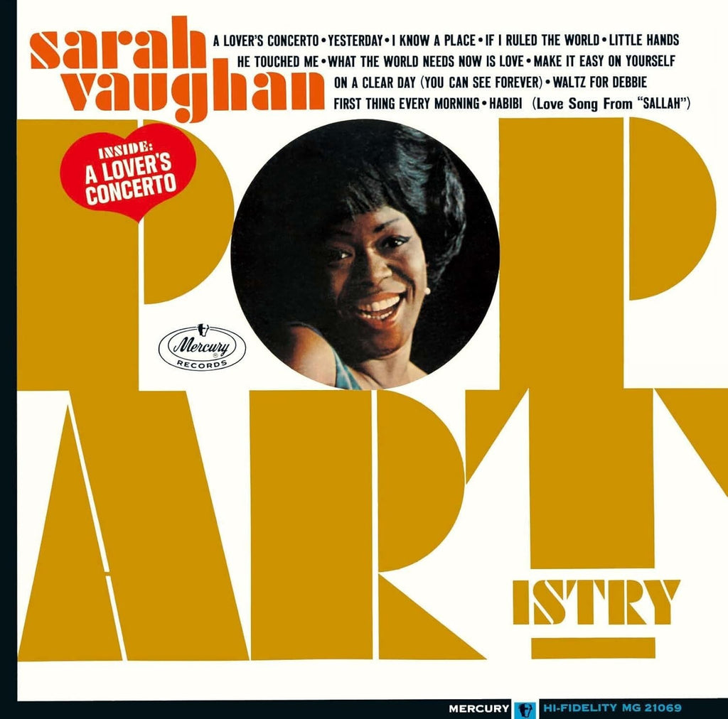 New Sarah Vaughan Jazz CD(SHMCD) Pop Artistry Japan OBI E