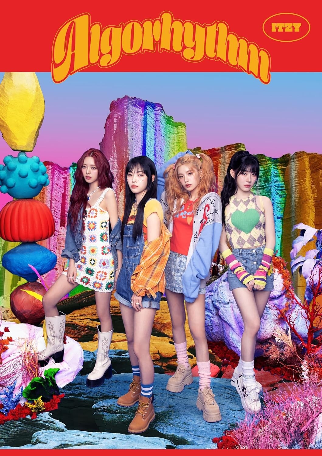 ITZY Algorhythm (First Limited Edition) JAPAN CD+DVD+PHOTOCARD New