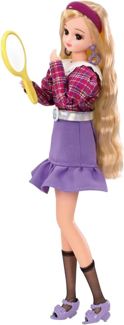 TAKARA TOMY Licca-chan Doll #Licca #Lady Retro Dress-up Pretend Play Toy 3 NEW