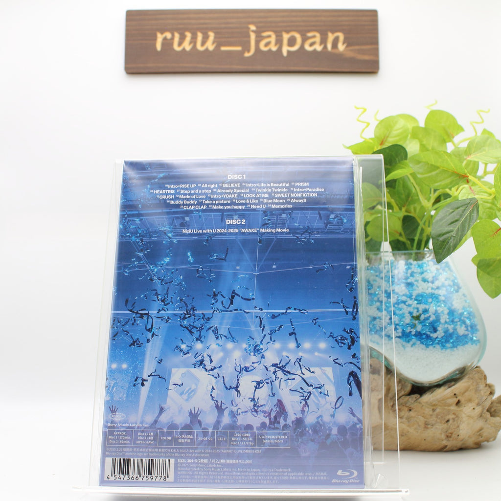 Blu-ray NiziU Live with U 2024-2025 AWAKE Limited Edition 2 Blu-ray Japan