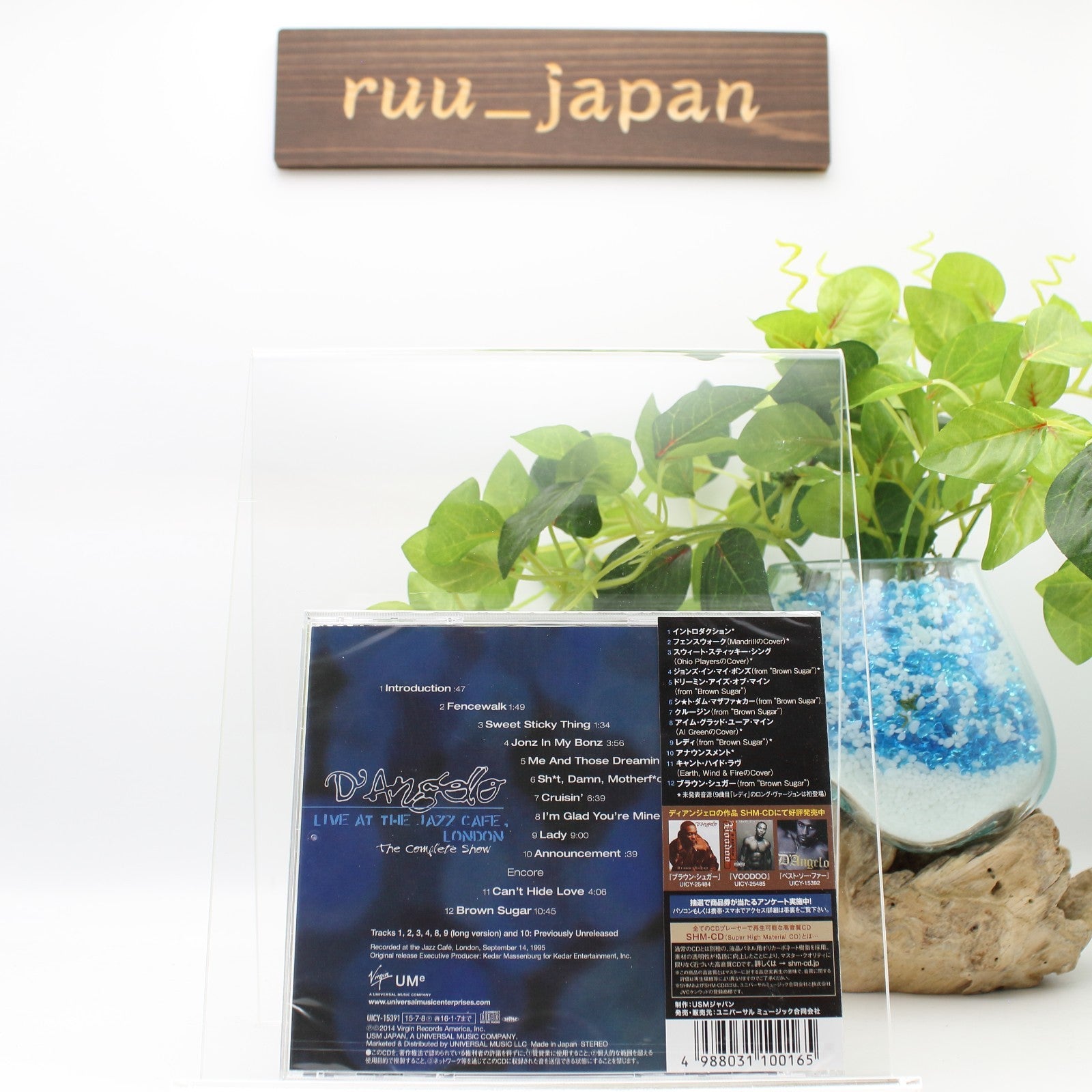 CD DAngelo Live At The Jazz Cafe, London: The Complete Show from Japan