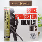 New Bruce Springsteen White Color Vinyl 2 LP Greatest Hits w/OBI New