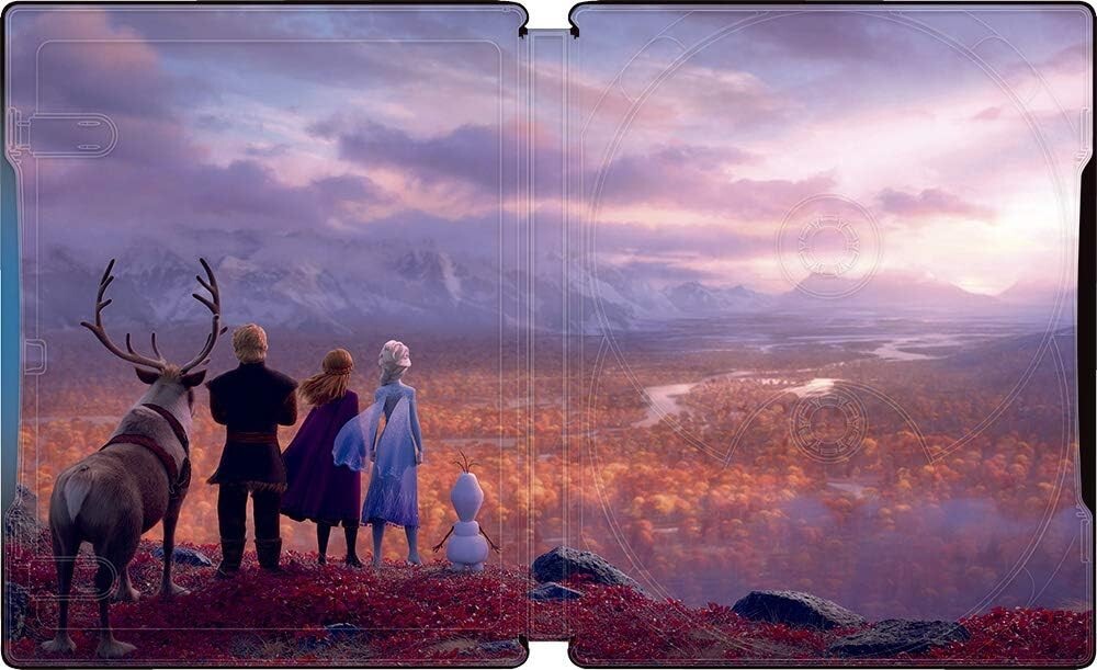Frozen 2 II 4K ULTRA HD+Blu-ray+MovieNEX+Steelbook From Japan NEW