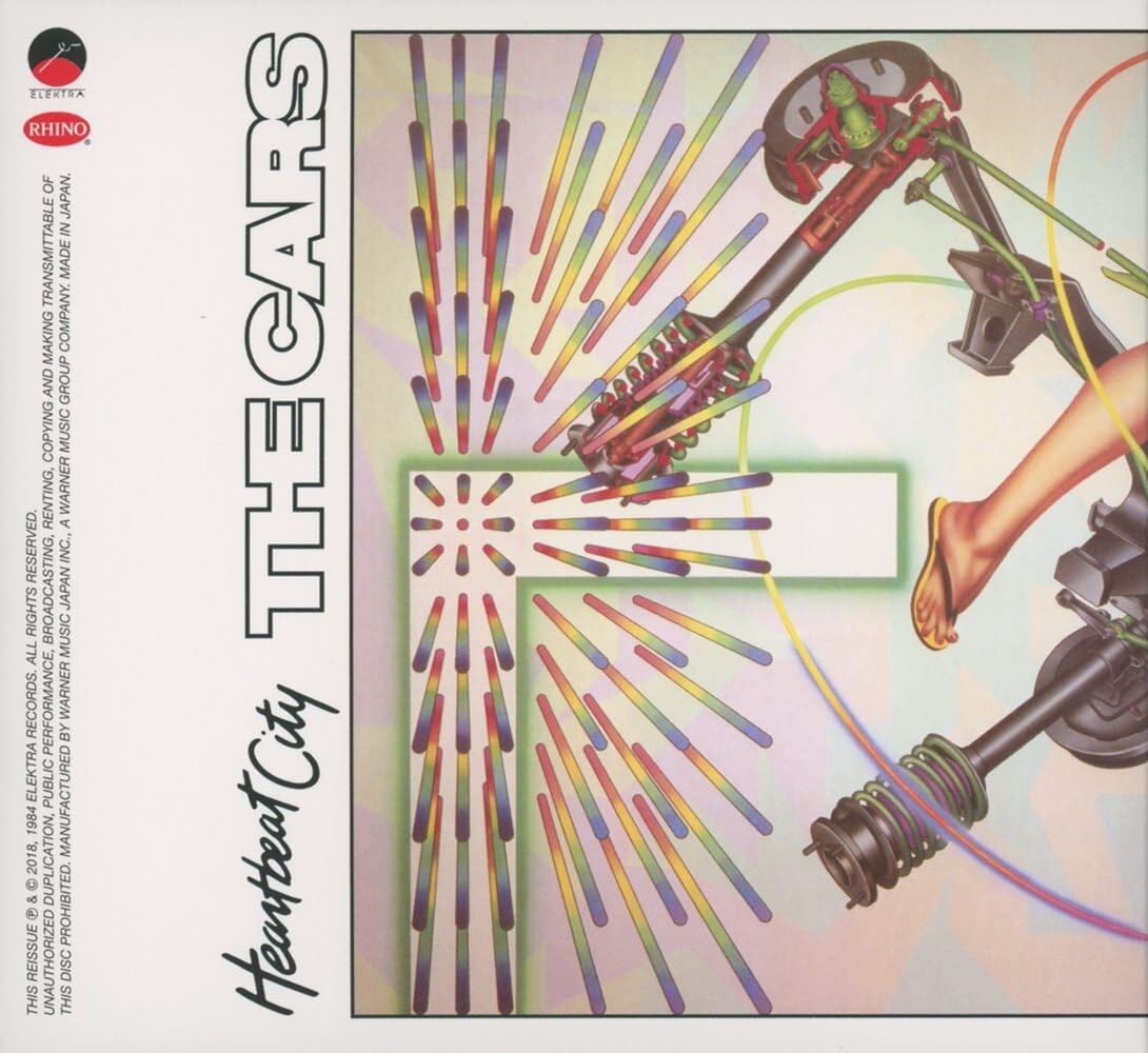 CARS-HEARTBEAT CITY-JAPAN SHM-CD CARDBOARD SLEEVE BONUS TRACK NEW