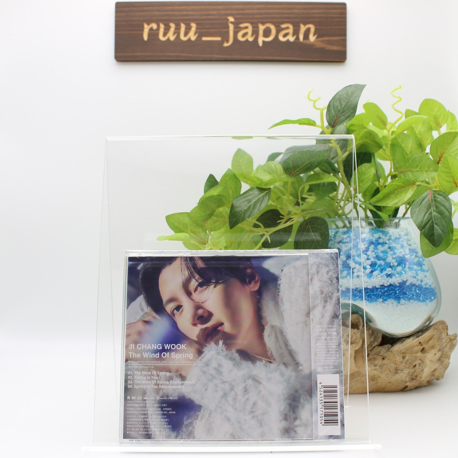 New JI CHANG WOOK The Wind Of Spring JAPAN CD+CARD Standard edition