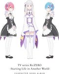 CD Re:ZERO Starting Life in Another World Character Song Album CD Anime