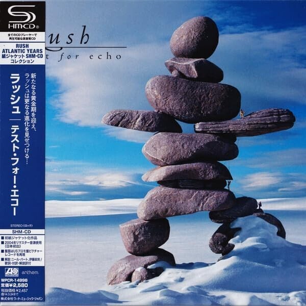 RUSH TEST FOR ECHO JAPAN MINI LP SHM CD New