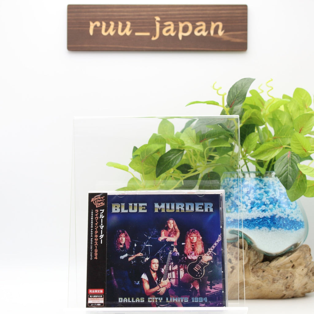 BLUE MURDER LIVE IN TEXAS DALLAS CITY LIMITS 1994  JAPAN CD NEW