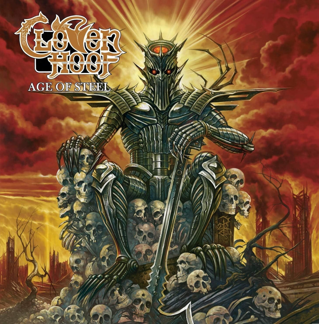 New CLOVEN HOOF Age Of Steel + 1 JAPAN CD Excalibur Omen Aska Power Metal !