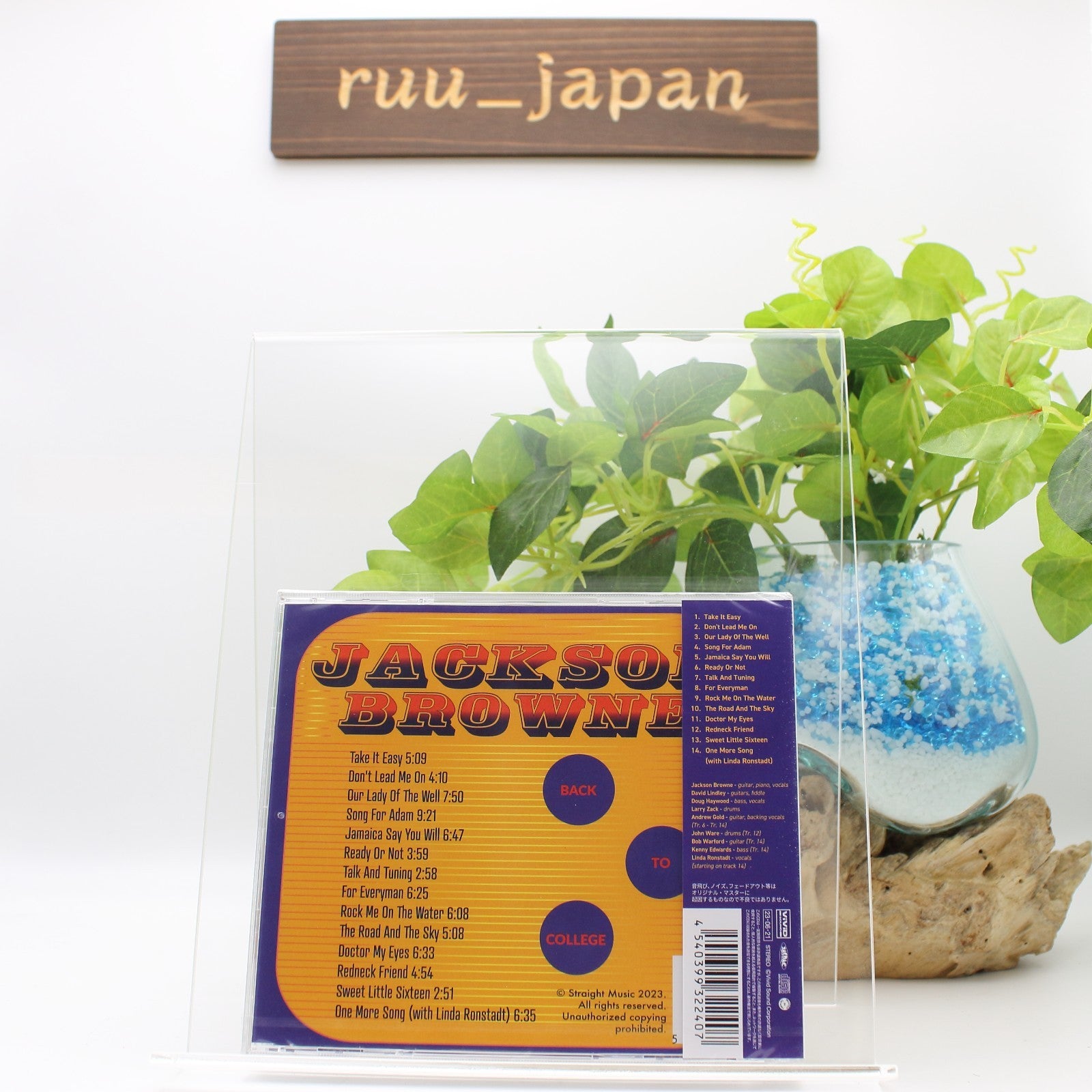 JACKSON BROWNE-Back To College -...Live Hall, Clark University 1974-JAPAN CD New