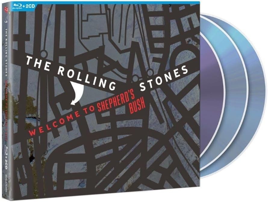 THE ROLLING STONES WELCOME TO SHEPHERD’S BUSH JAPAN 2 SHM CD + BLU-RAY NEW