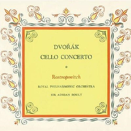 Rostropovich Dvorak Cello Concerto SACD Hybrid TOWER RECORDS JAPAN NEW