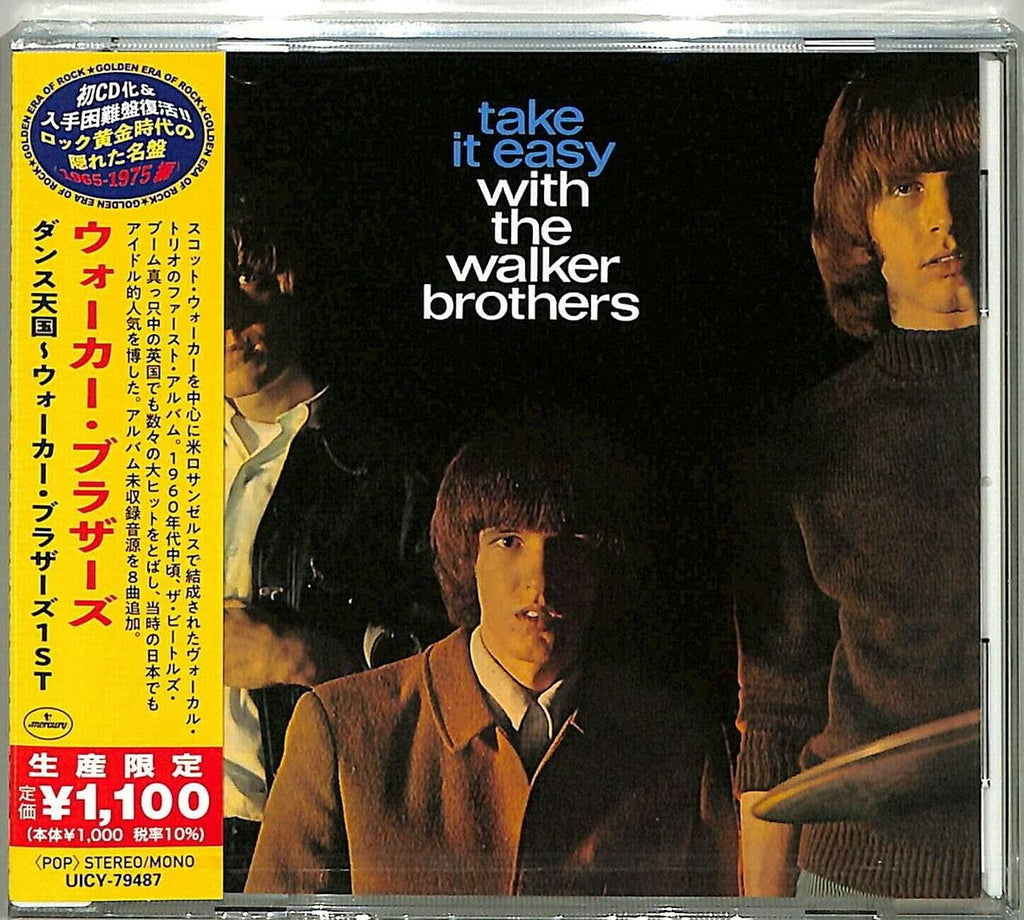 WALKER BROTHRES Take It Easy With The Walker Brothers Bonus Tracks JAPAN CD New