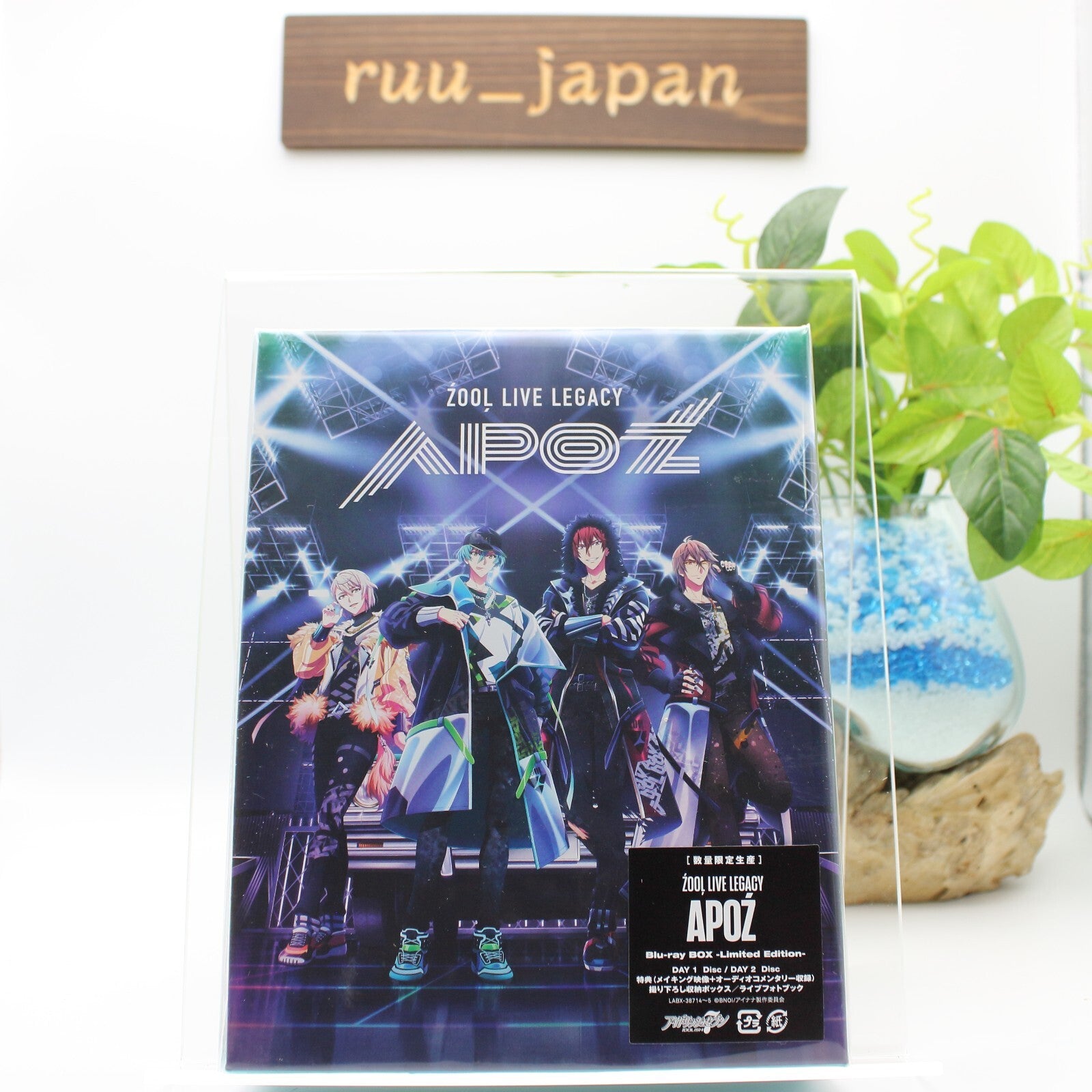 IDOLISH7 ZOOL LIVE LEGACY APOZ Blu-ray BOX+Photo book Limited Edition New