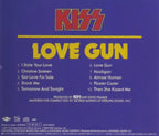 New KISS LOVE GUN JAPAN SHM CD