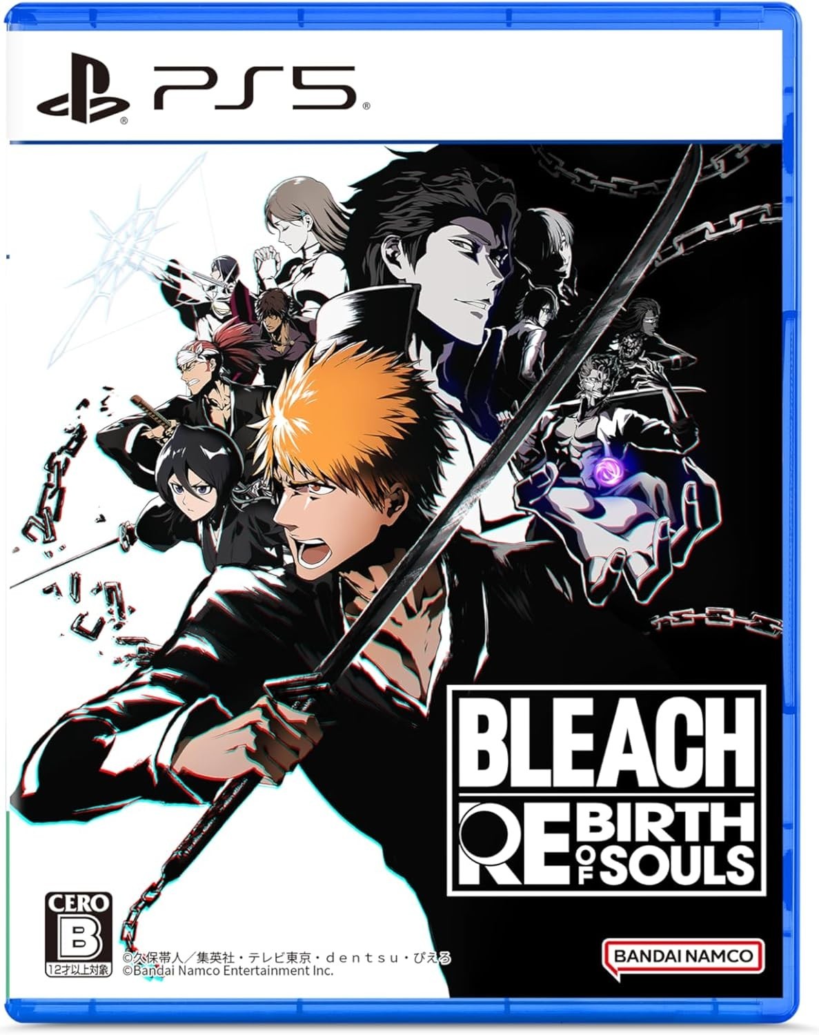 PlayStation 5 PS5 BLEACH Rebirth of Souls Video Game Software Japan NEW