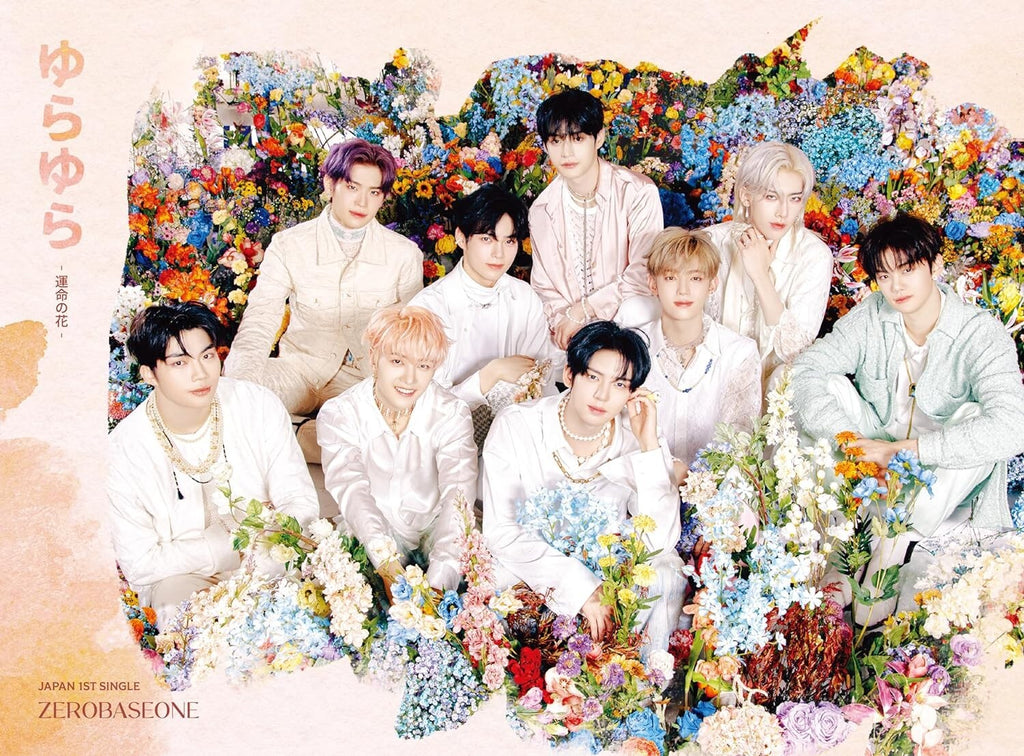 ZEROBASEONE Yurayura JAPAN CD+DVD+PHOTOCARD+BOOKLET new