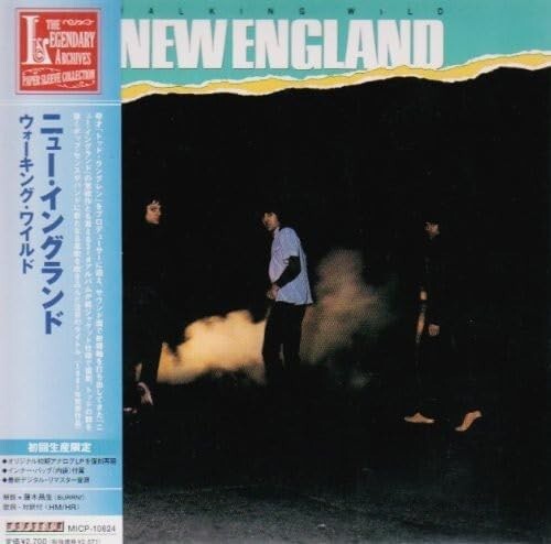 NEW ENGLAND Walking Wild JAPAN CD Kiss Alcatrazz Todd Rundgren U.S. Rock New