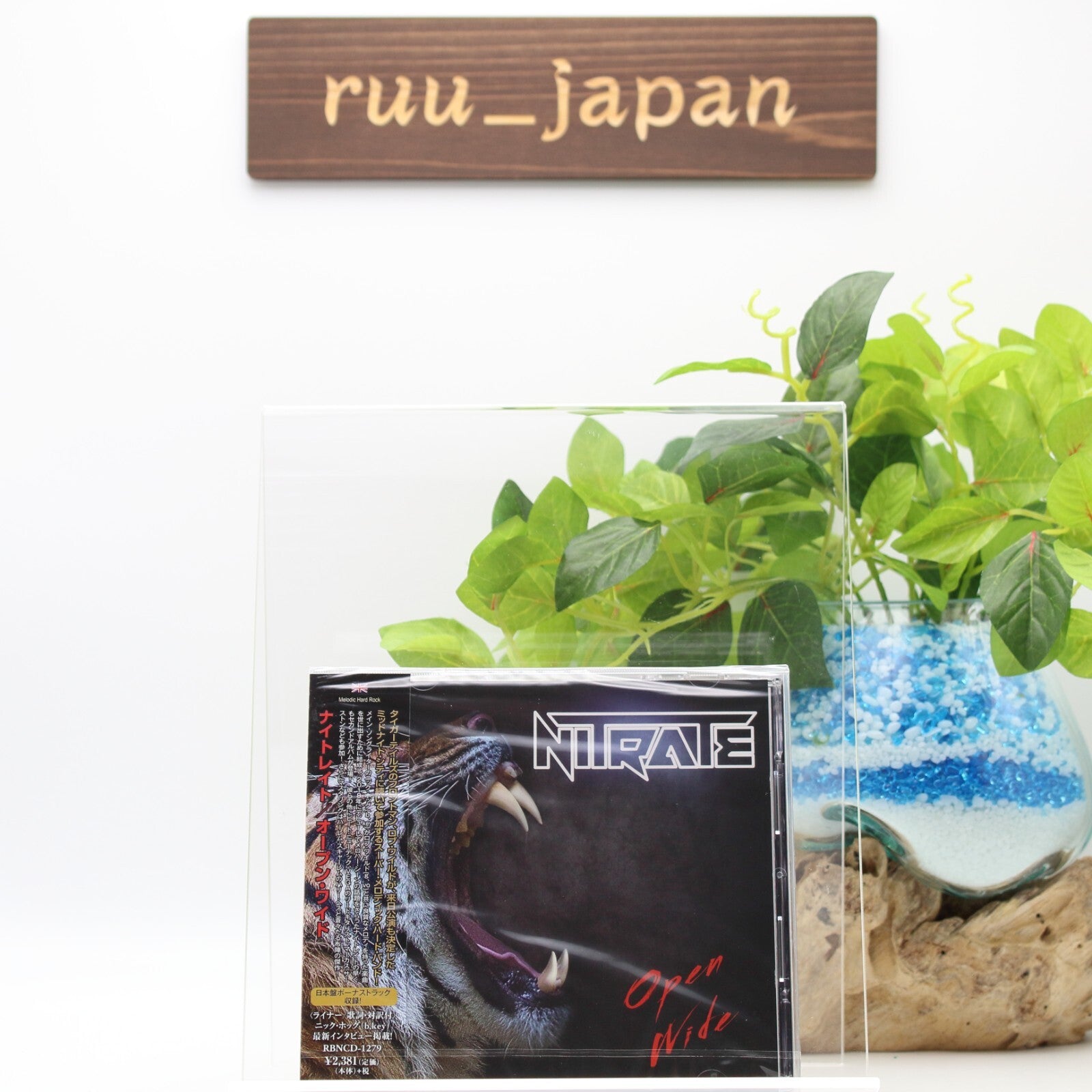 NITRATE Open Wide CD From Japan New