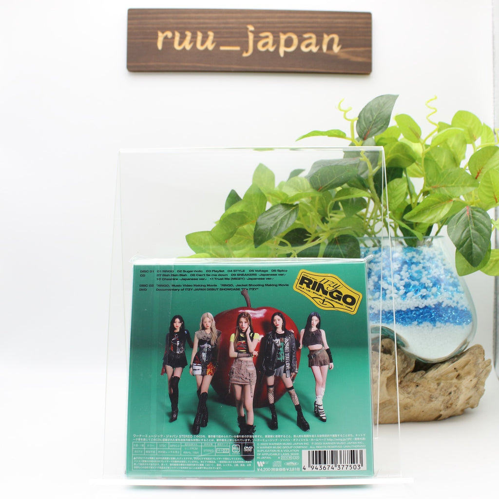 ITZY RINGO (first limited edition A) JAPAN CD + DVD + PHOTOCARD From Japan NEW