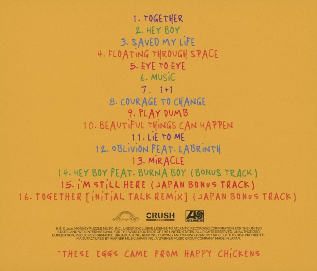 New SIA Music Songs From And Inspired By The Motion Picture Bonus Track JAPAN CD