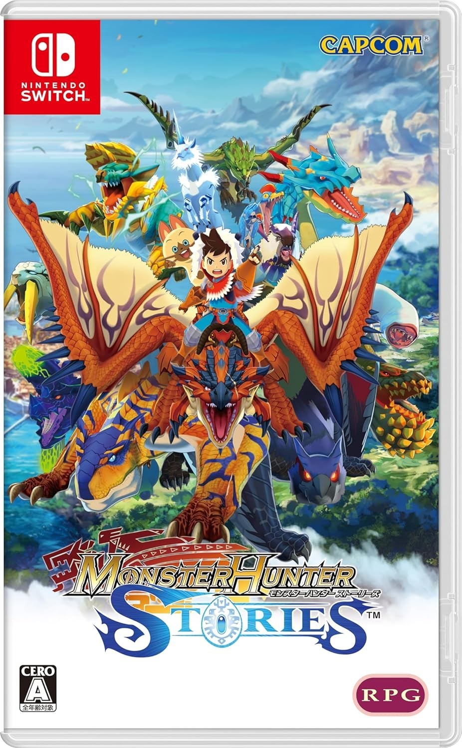 New Monster Hunter Stories Nintendo Switch Multilingual Unopened Capcom