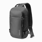 tomtoc Body Bag for Men Large Capacity Shoulder Bag Compatible with 11-inch New