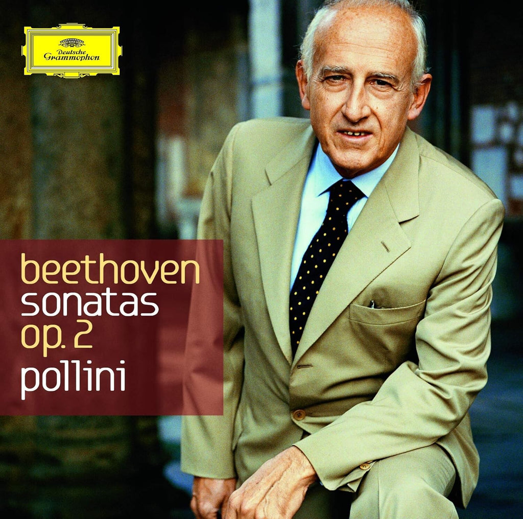 New Maurizio Pollini Piano CD(UHQCD) Beethoven Sonata Op.2 No.1,2,3 Japan OBI