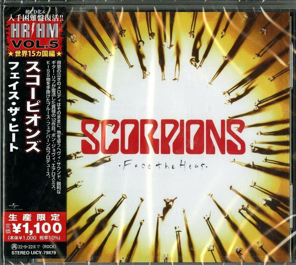SCORPIONS Face The Heat with Bonus Tracks JAPAN CD New