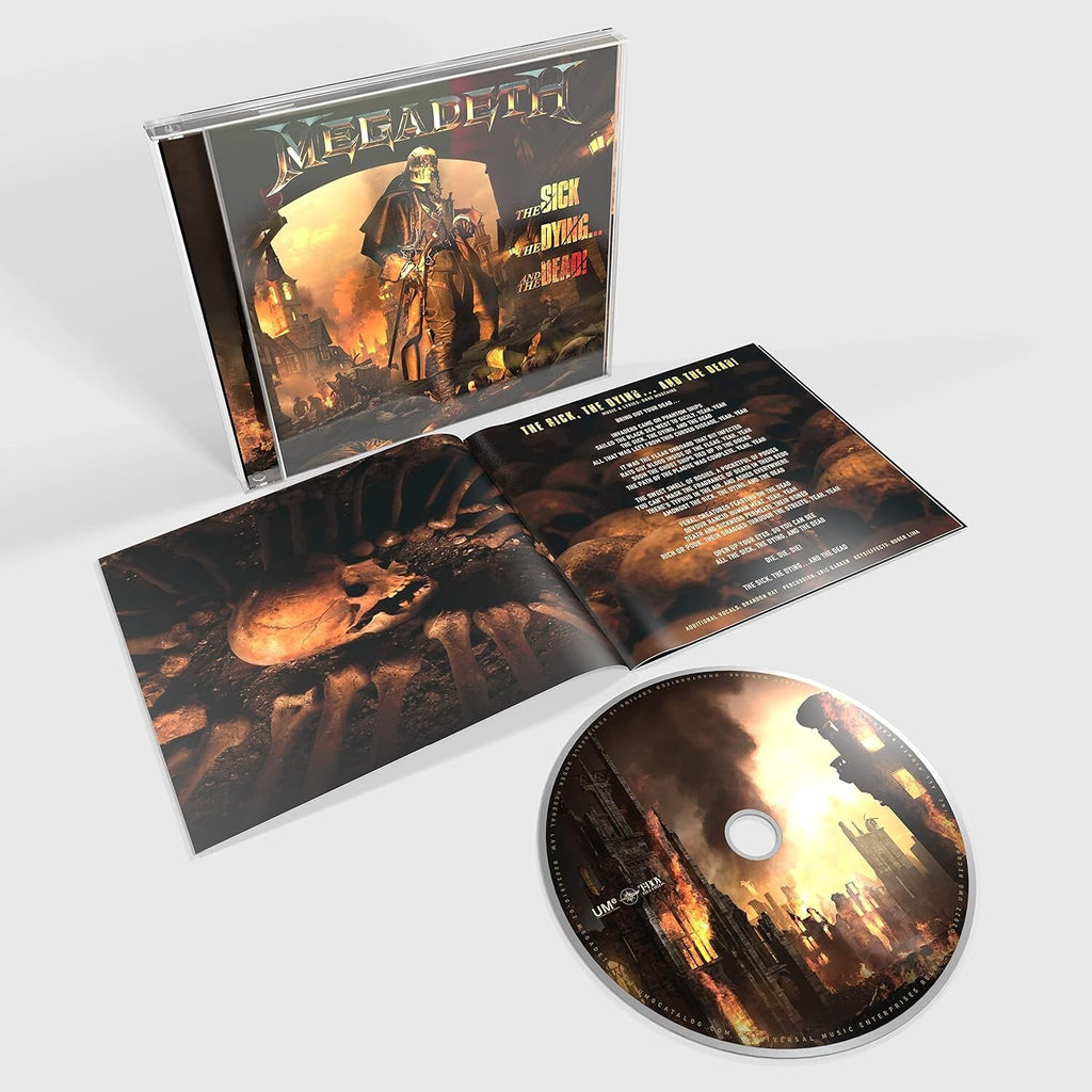 MEGADETH The Sick, The Dying...And The Dead! with Bonus Tracks JAPAN SHM CD NEW