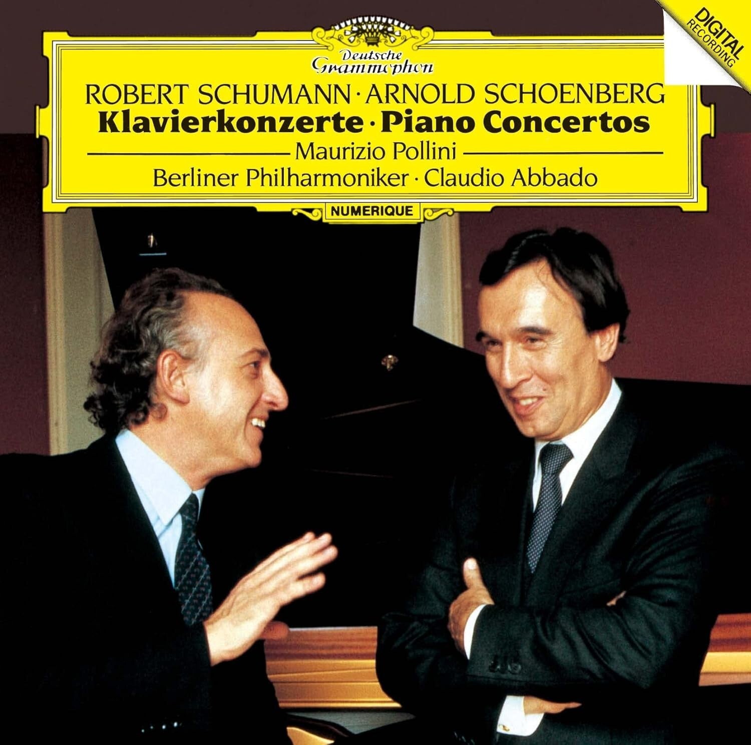 Maurizio Pollini Abbado BPO Schumann & Schoenberg Piano Concertos UHQCD New