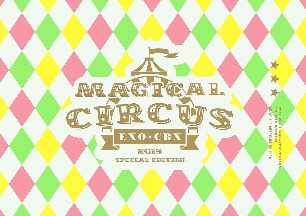 EXO-CBX MAGICAL CIRCUS 2019 Special Edition 2 DVD+Photobook New
