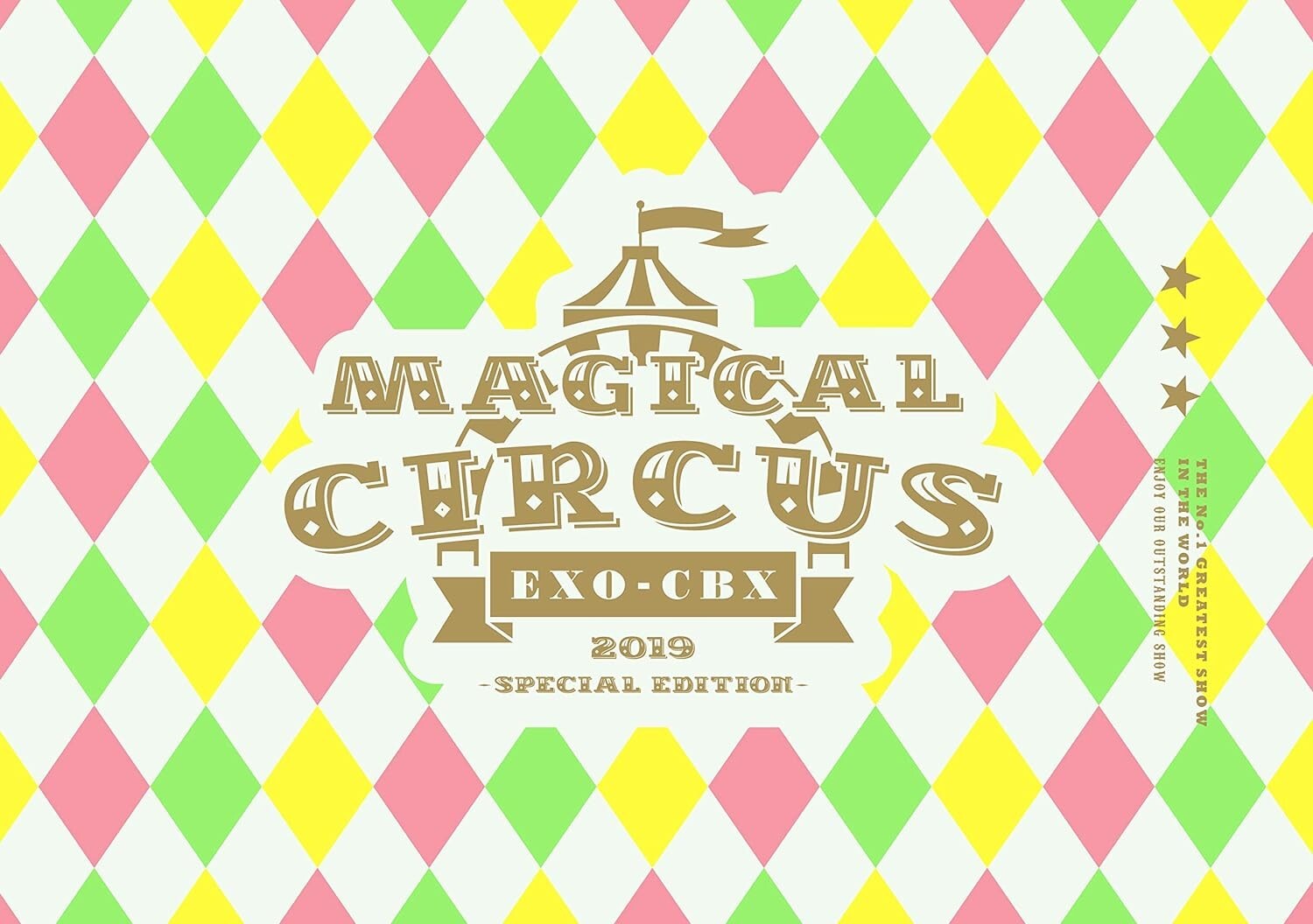 EXO-CBX MAGICAL CIRCUS 2019 Special Edition 2 DVD+Photobook New