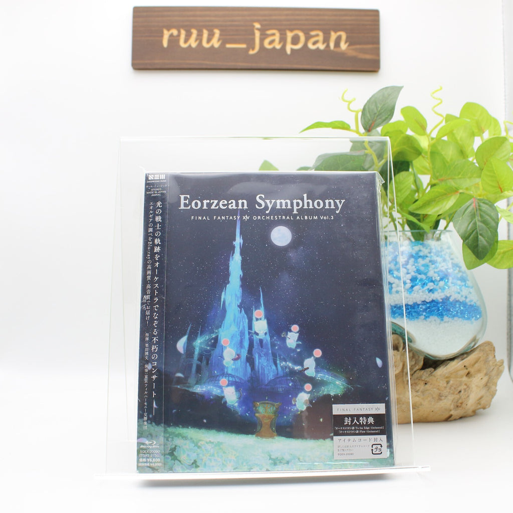 Eorzean Symphony: FINAL FANTASY XIV Orchestral Album Vol. 3 w/Code Blu-ray New