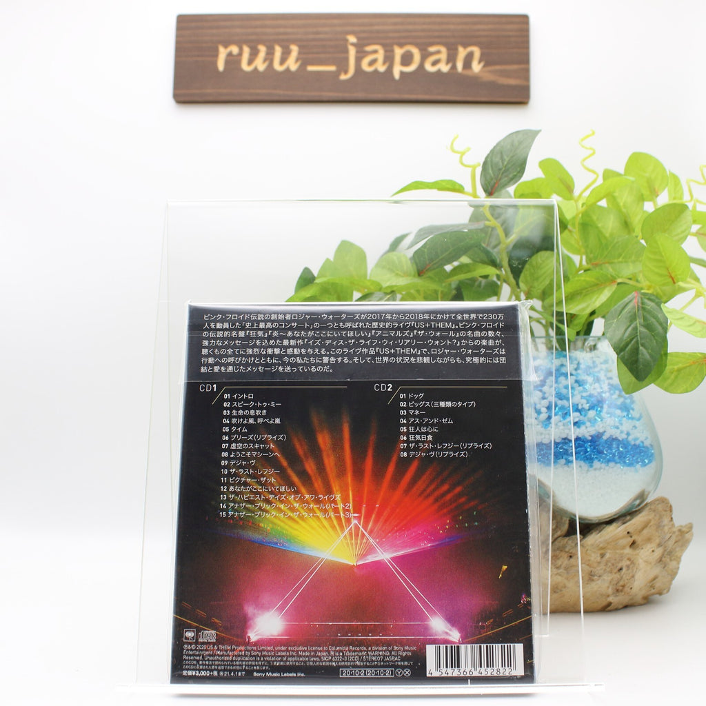 ROGER WATERS US+THEM JAPAN 2 CD SET PINK FLOYD NEW