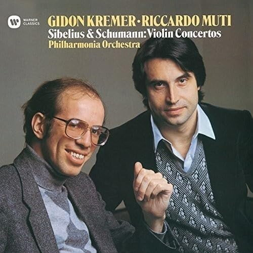 GIDON KREMER -SCHUMANN & SIBELIUS: VIOLIN CONCERTOS- JAPAN CD NEW