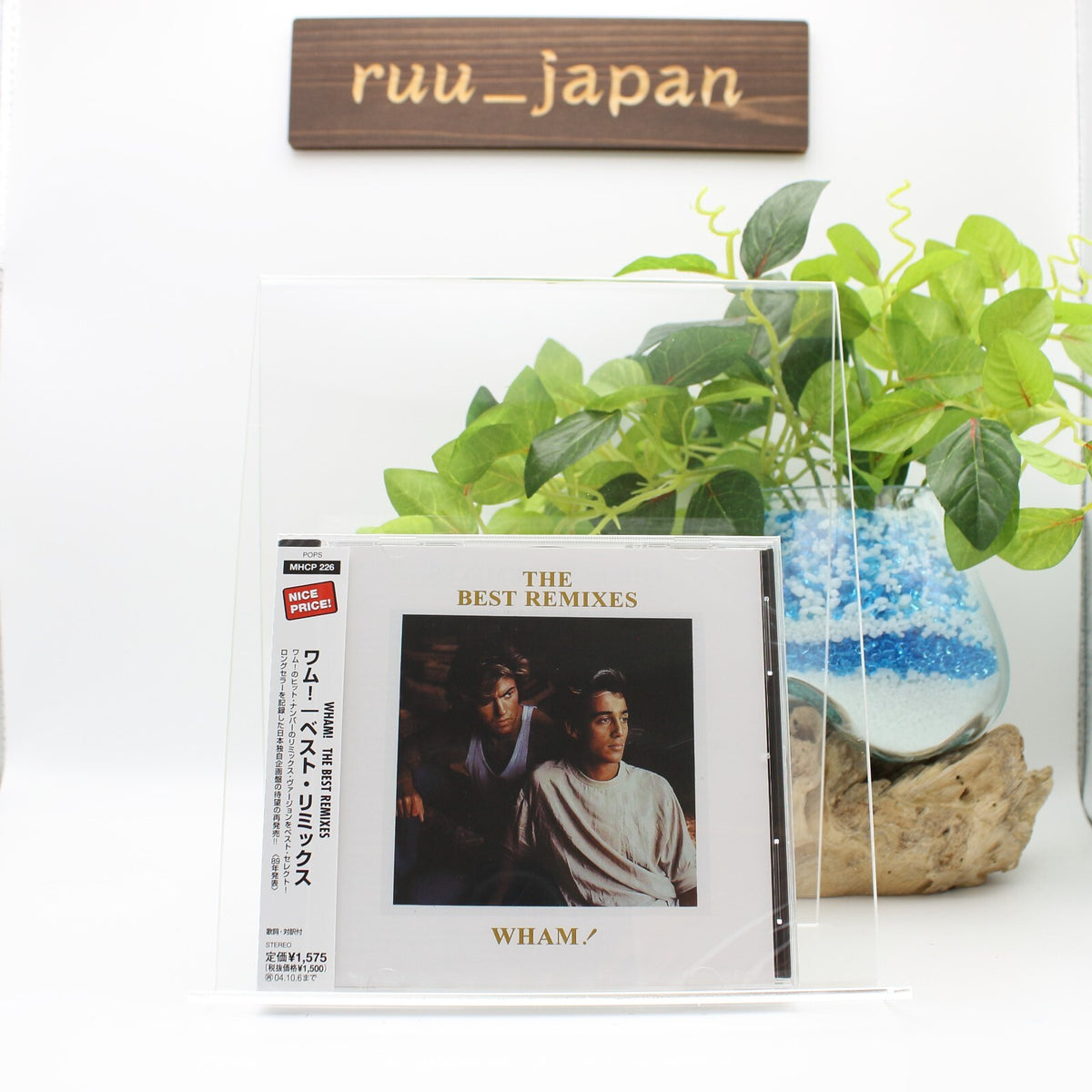 WHAM! THE BEST REMIXES JAPAN CD New