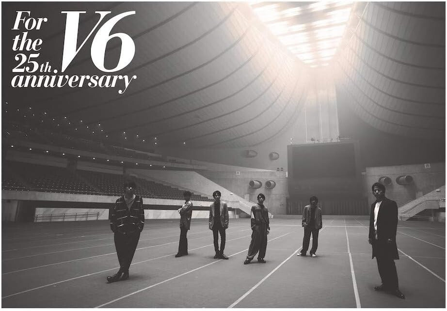 Blu-ray New V6 For the 25th anniversary Standard Edition J-Pop Idle