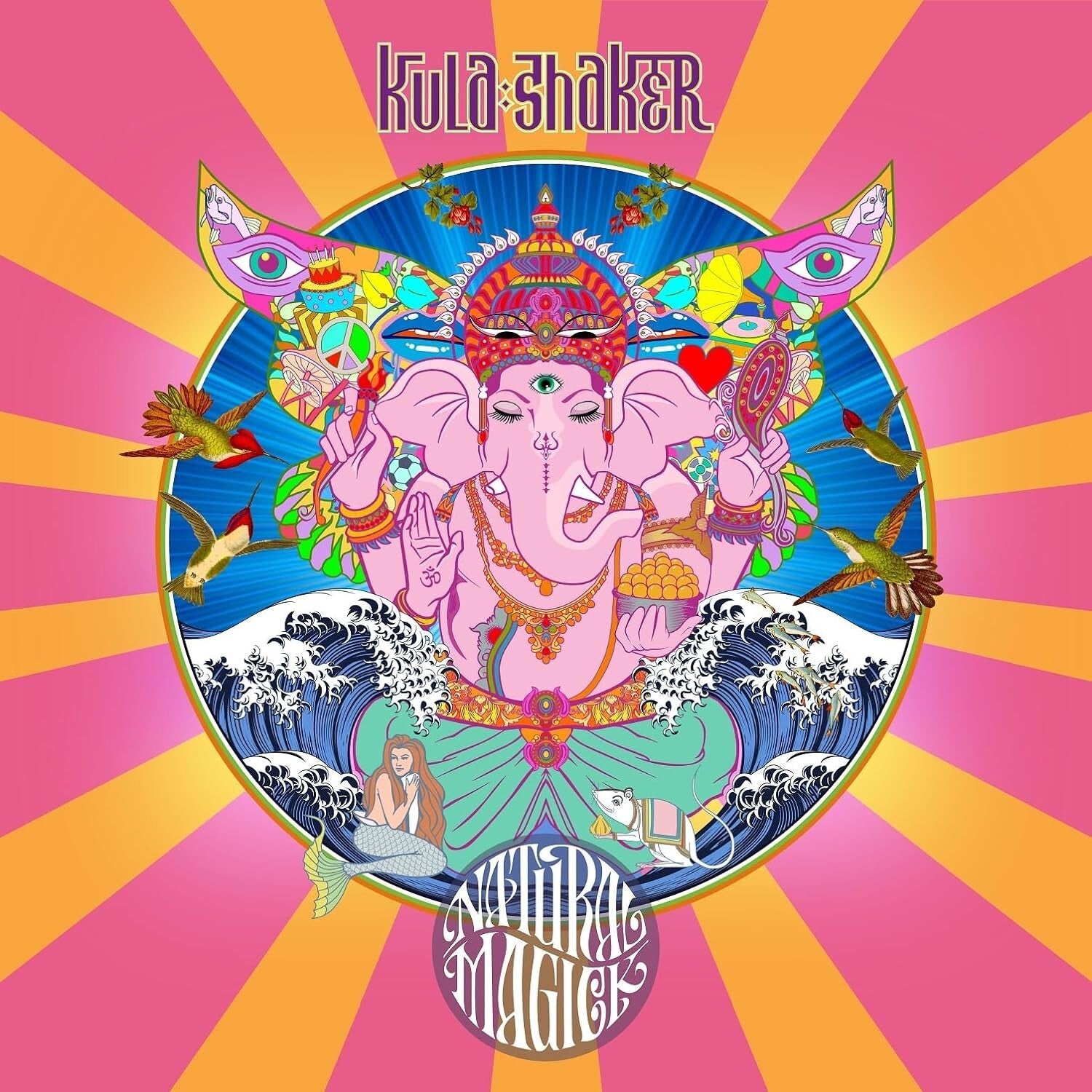 Kula Shaker Natural Magick Blu-Spec CD 2 + Mouse Pad JAPAN + PROMO BIG COVER NEW